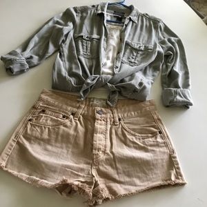 FREE PEOPLE JEAN SHORTS
